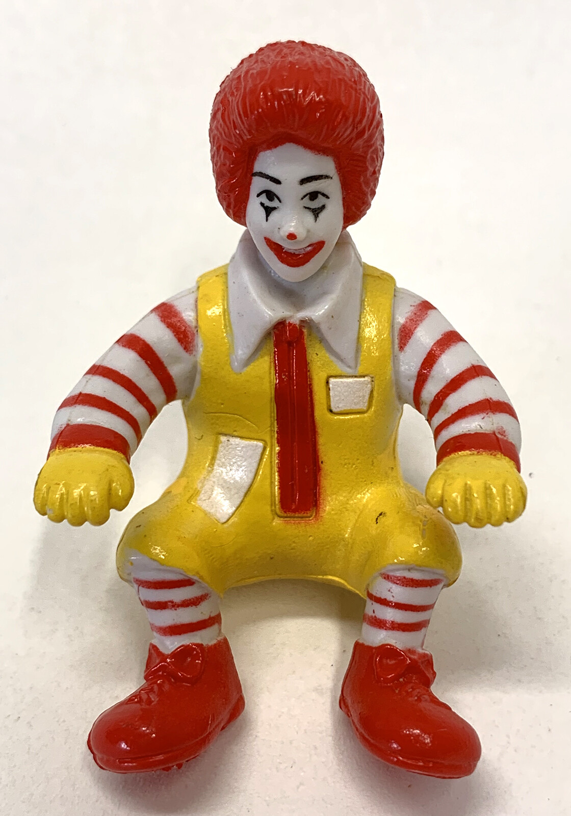 マクドナルド レトロフィギュア Vintage McDonald's Ronald McDonald Sitting 2.5