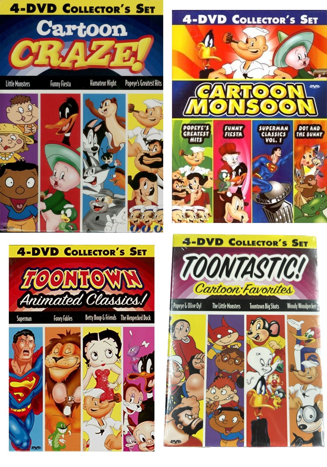 その他 TV Cartoon Classics [DVD] TV Cartoon Classics Vol 1 (2005, DVD) 2-Discs 35 Classic