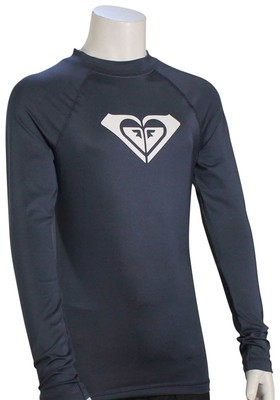

Рашгард Roxy Girls Whole Hearted LS — Mood Indigo — Новинка, Синий