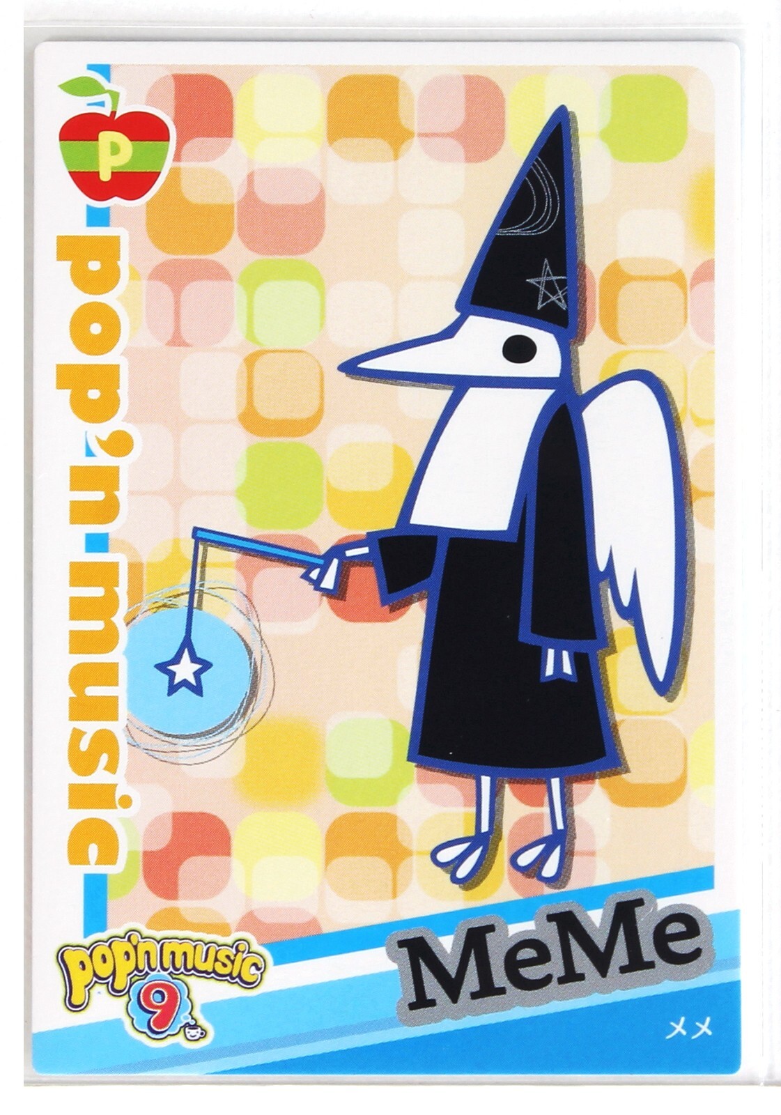 Pop'n Music Card PF20N018 Meme KONAMI Japan Game Character