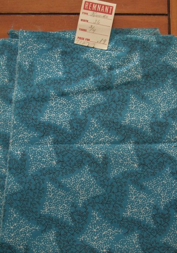 Vintage Rondo Cotton Fabric 3/4 yd 36
