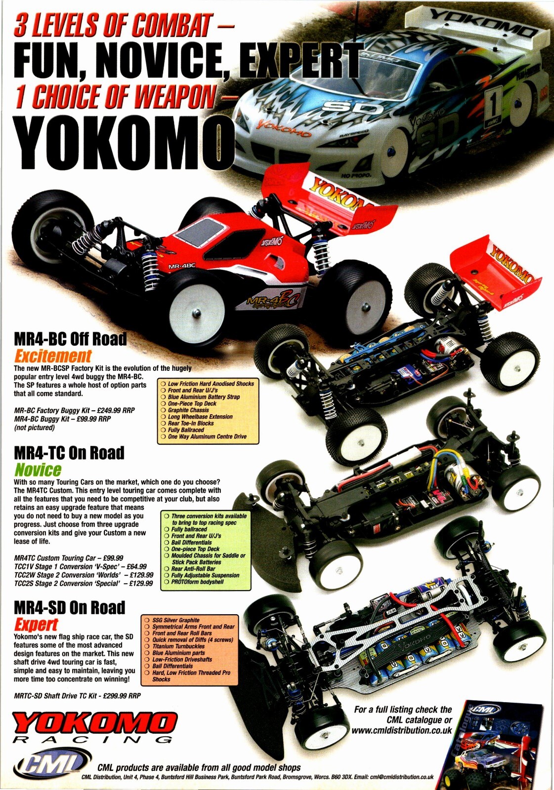 ヨコモ　スーパードッグファイター2(MR4-BC) ヨコモ スーパードッグファイター2(MR4-BC)