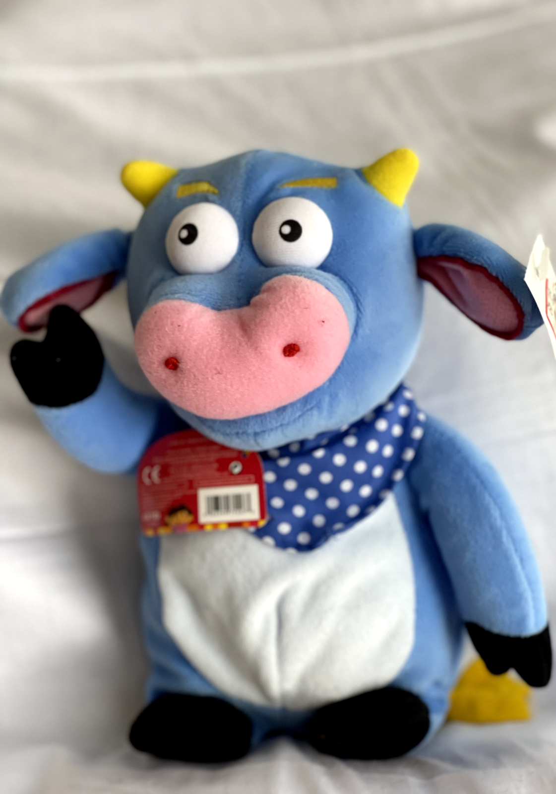 New NWT Vintage DORA THE EXPLORER BENNY BULL PLUSH STUFFED Animal SOFT 9