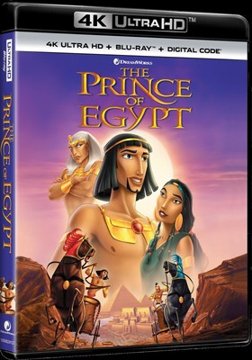 The Prince of Egypt 4K UHD Blu-ray Val Kilmer NEW