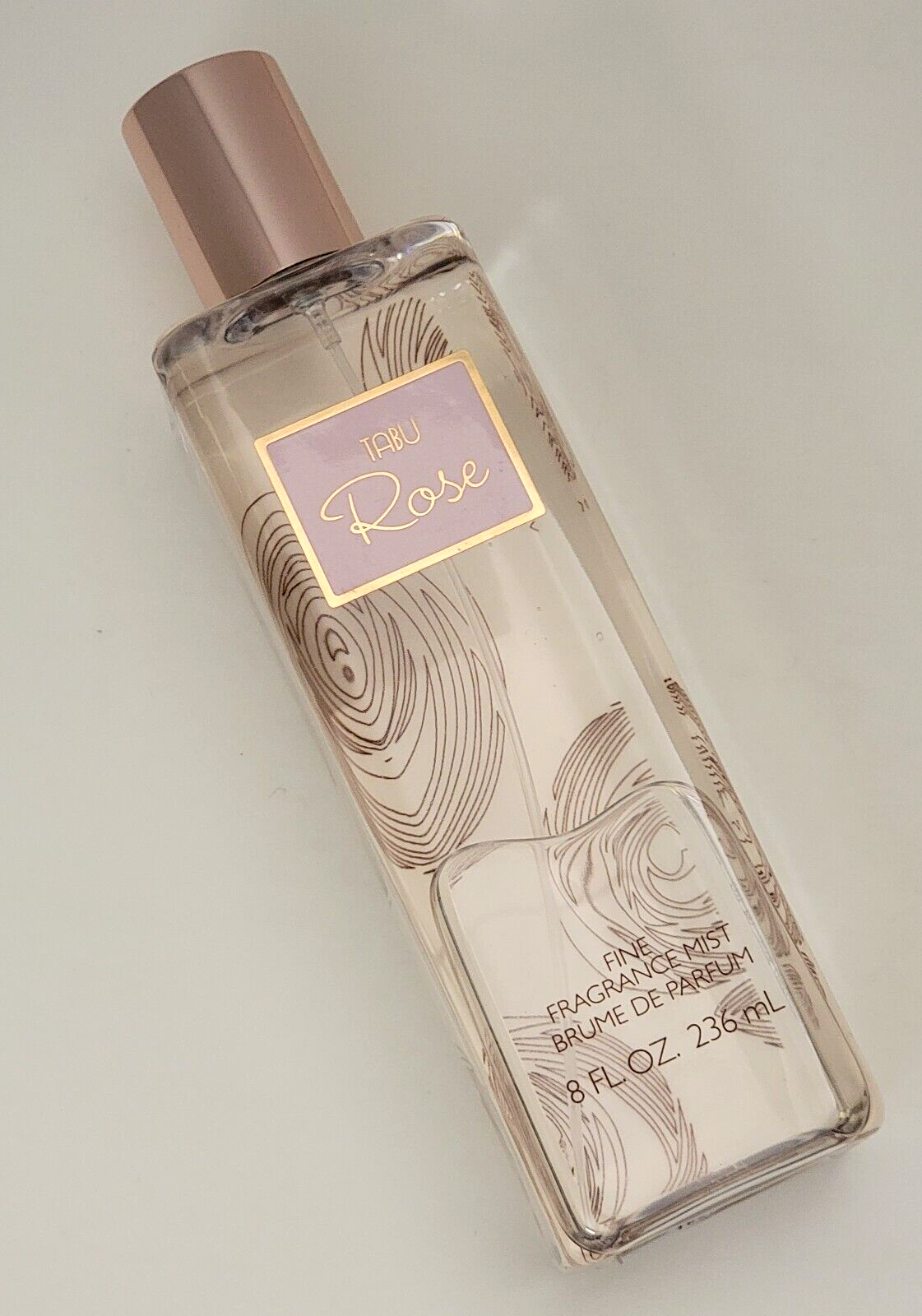 TABU ROSE Fine Fragrance Body MIST 8 fl oz by Dana Classic Fragrances UNBOX