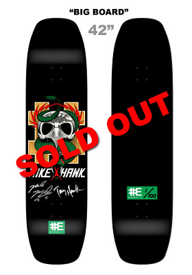 SIGNED Tony Hawk - Mike McGill - Everybody Skates Deck - 84/100 - 42'' BIG BOARD