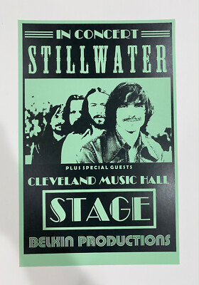 Stillwater Almost Famous  (2) 11x17 Posters for Cleveland & Seattle - New