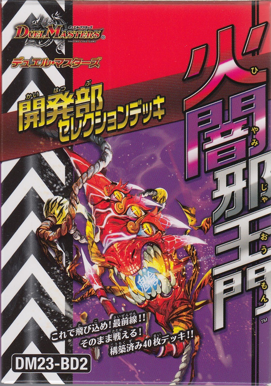 Duel Masters Card Game Selection Deck: Fire Darkness