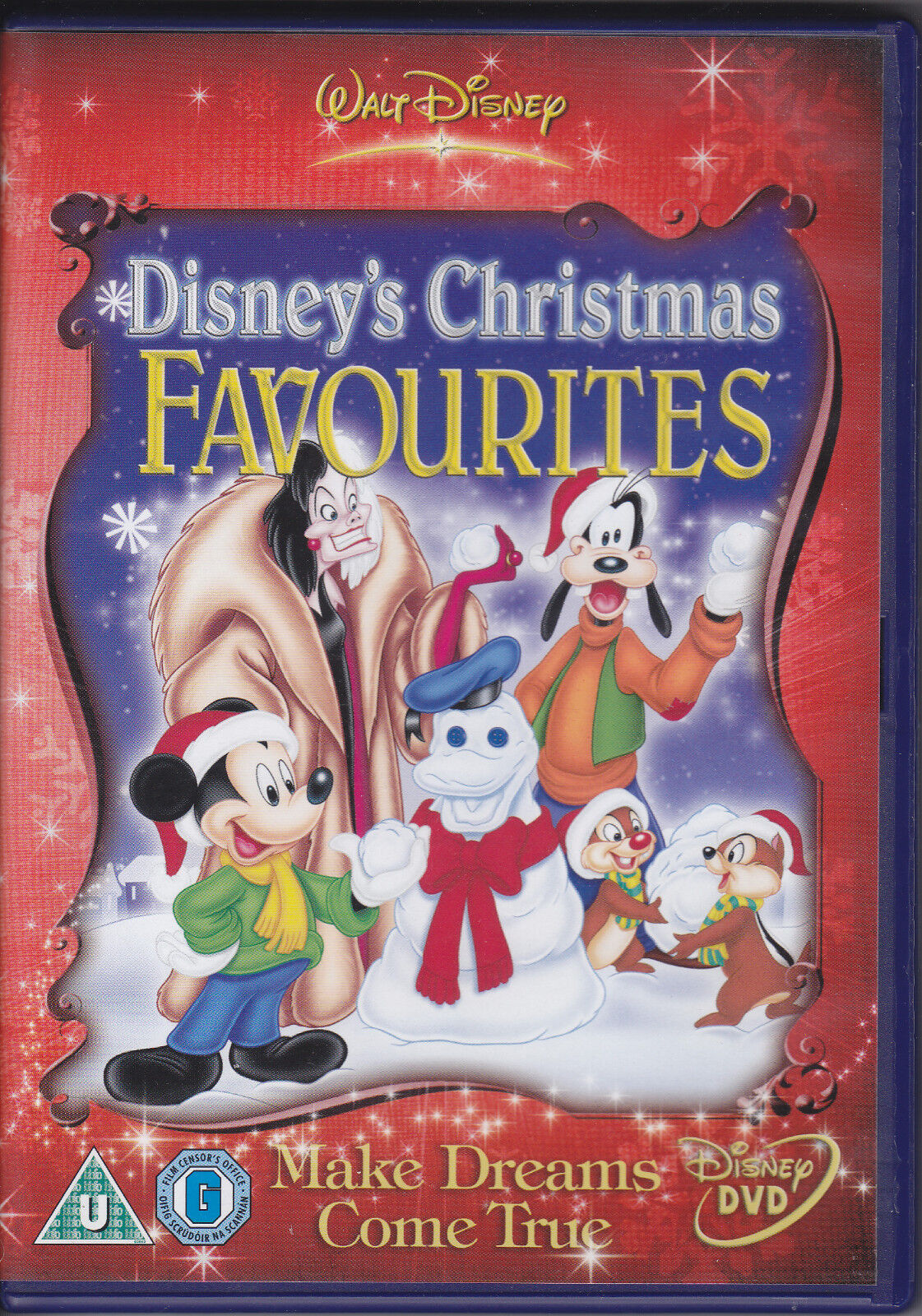 Disney's Christmas Favourites UK Disney R2 DVD 8717418074777