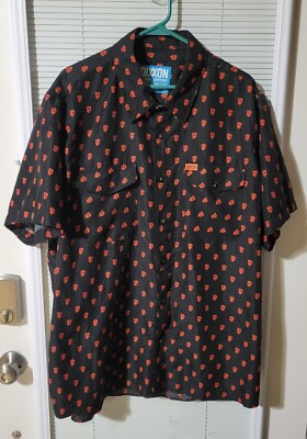 Dixxon Flannel Company ''Form and Function'' Logo All Over Print 2XL Button Up