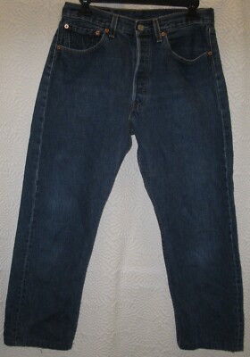 Vintage 1990's Levi's 501 button fly denim jeans women's size 31x30 (on the tag)