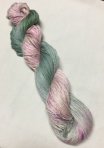 Danette Taylor Handpainted Hand Dyed Yarns~1 SK Superwash Sock Yarn 437 Yds!