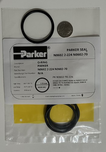 PARKER O-RING SEAL N0602 2-224 N0602-70 CAT 1H-9696 1H9696