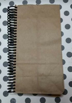 Unaltered Mini Paper Bag Scrapbook Album/Junk Journal 