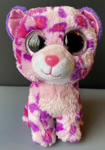 TY Beanie Boo Pink Purple Spotted Leopard Glamour Plush Toy TY Beanie Boo Pink Purple Spotted Leopard Glamour Plush Toy