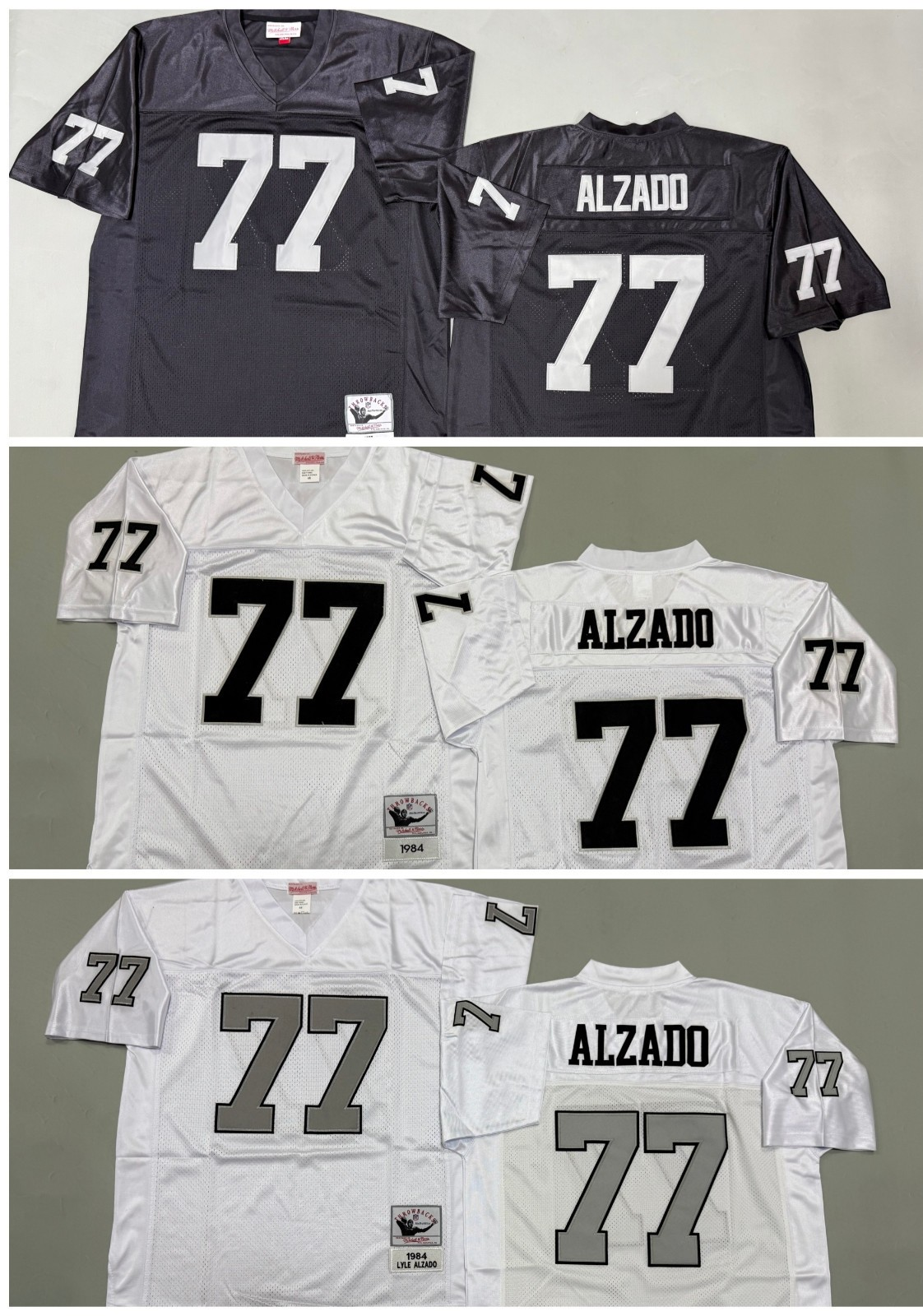 VINTAGE Lyle Alzado #77 Raiders Sewn Stitched Jersey. | eBay