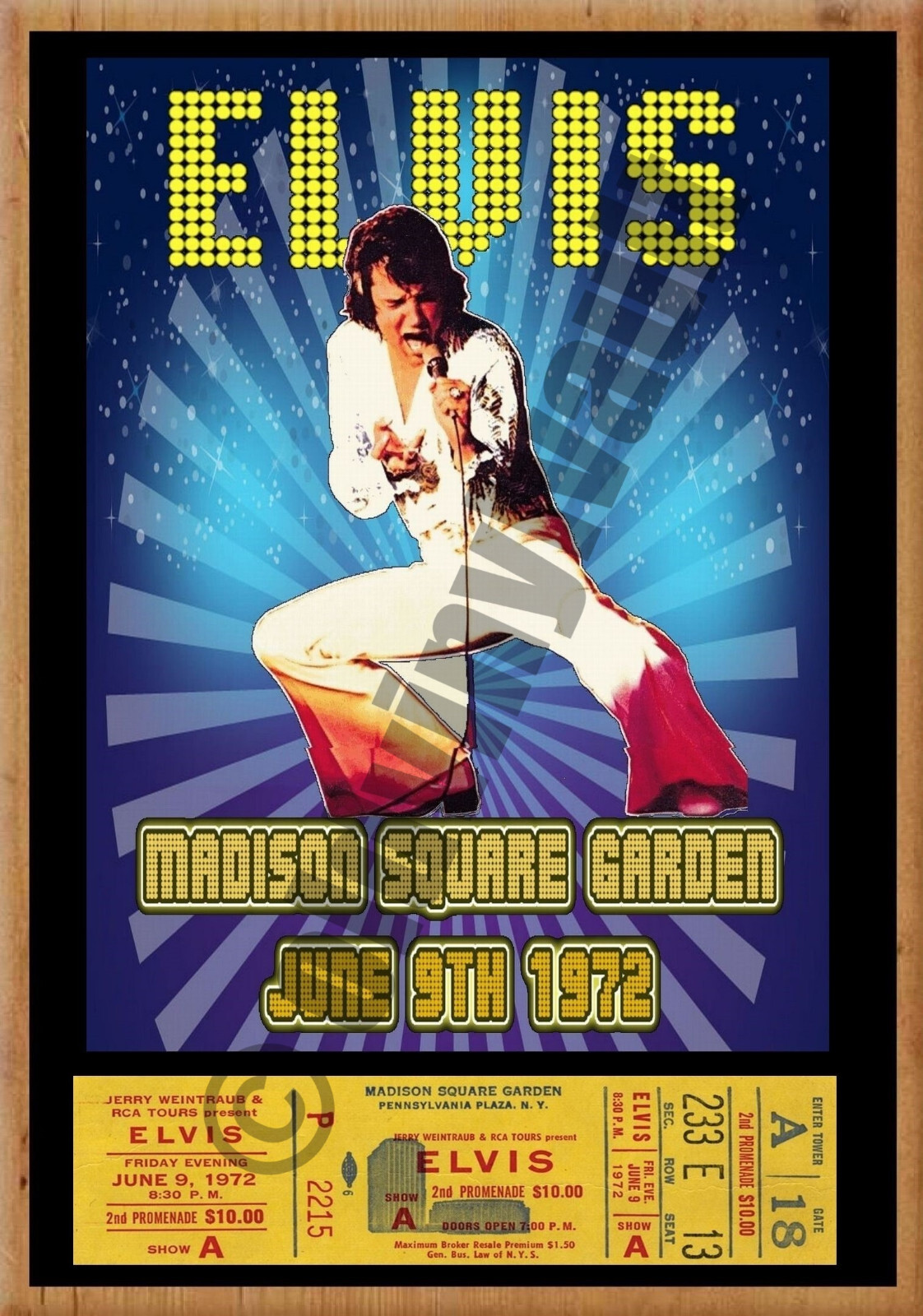 Elvis Presley Madison Square Garden UK英盤 Elvis Presley Madison Square Garden UK英盤