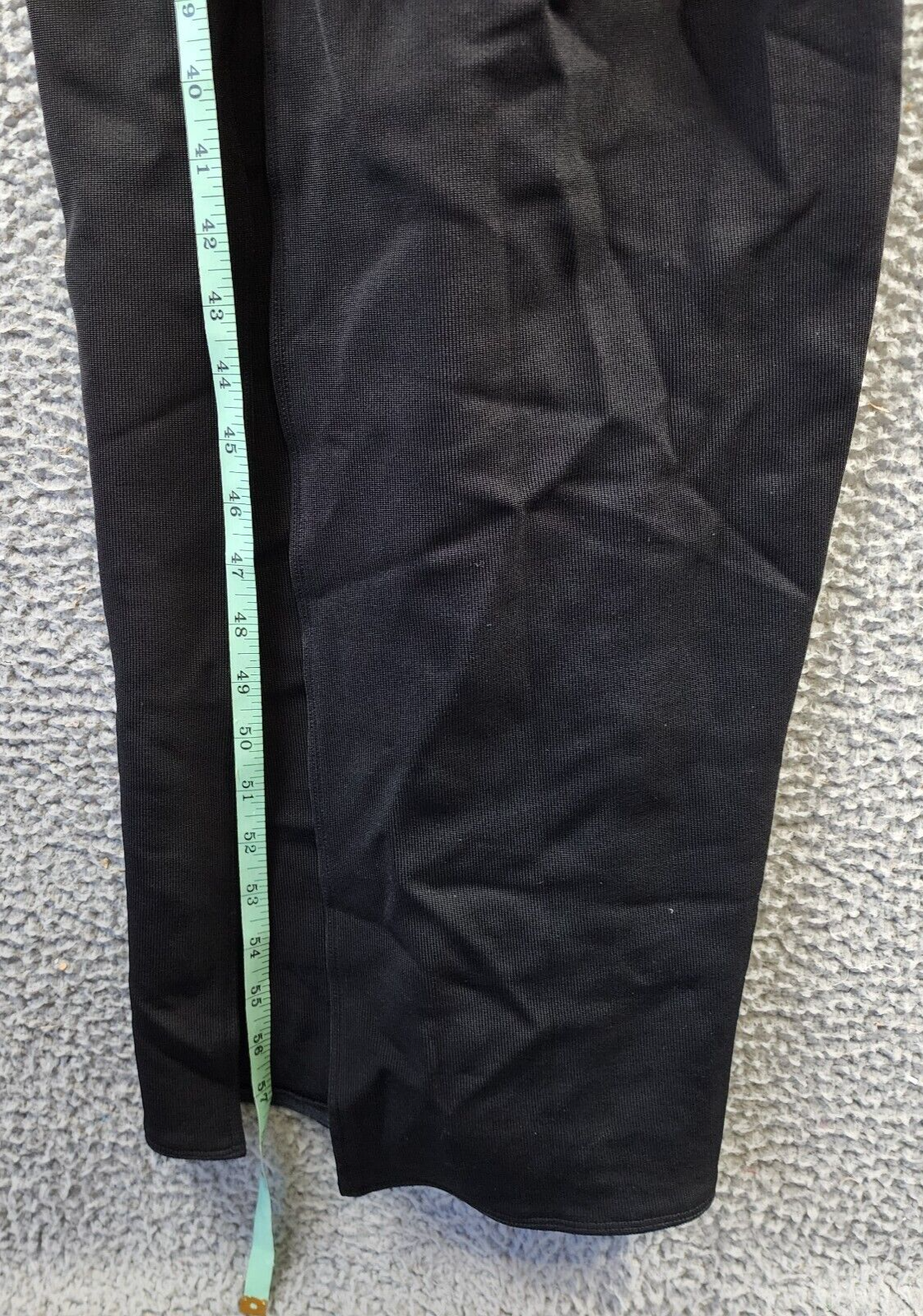 The Mannei Wishaw Maxi Dress Women's 36 Black Square Neck Sleeveless Zip Closure - Picture 14 of 17