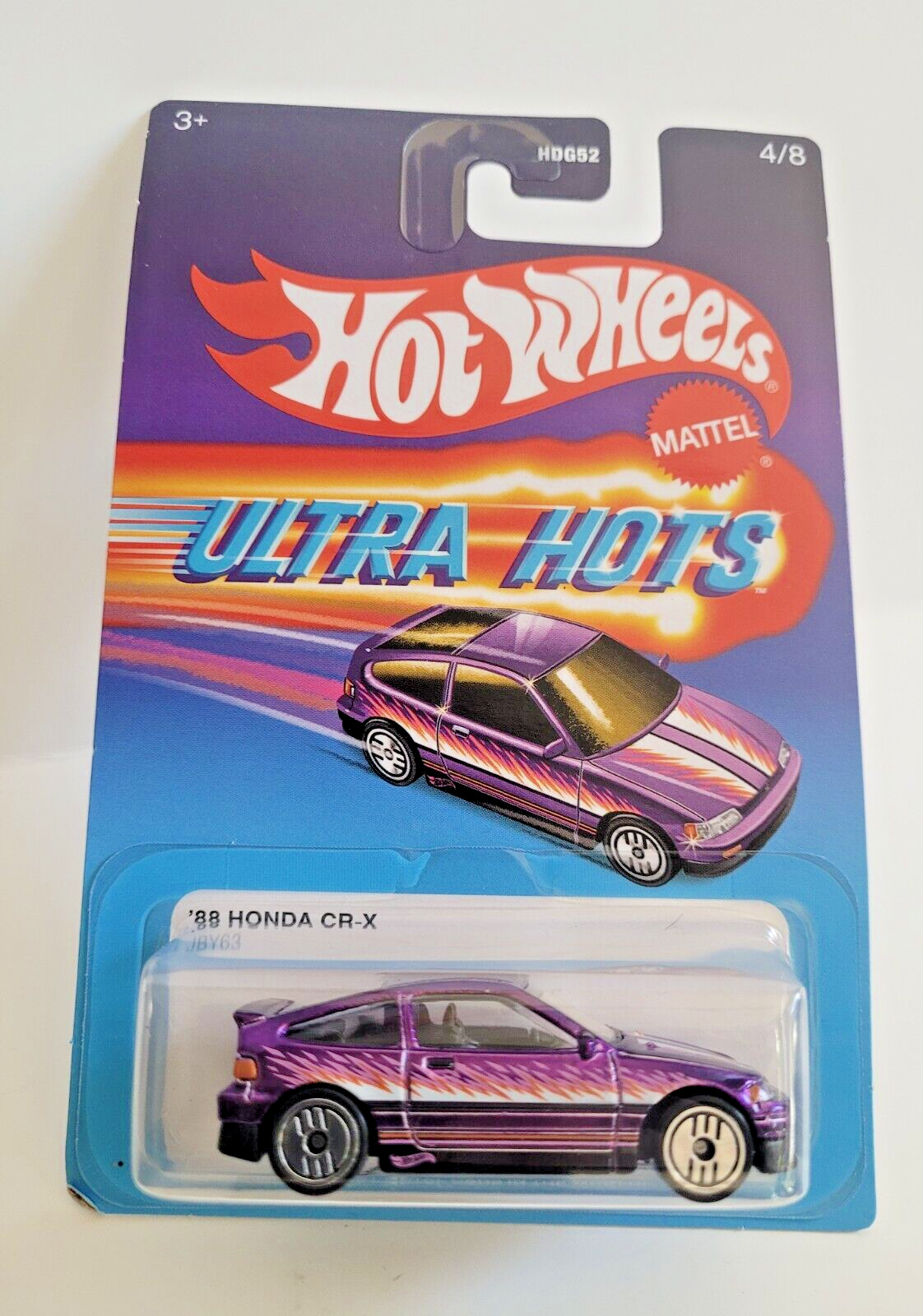 Hot Wheels 2025 Ultra Hots '88 Honda CR-X Spectraflame
