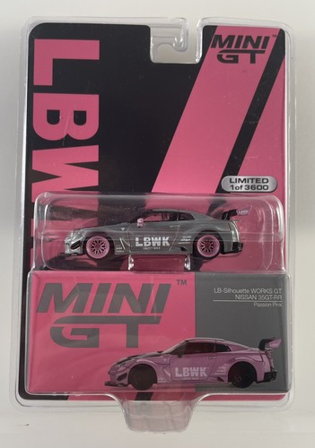 minigt / 1/64 LB★WORKS R35 “Wearlt Pink” MINI GT 54 LB Works Nissan GT-R WearItPink Breast Cancer