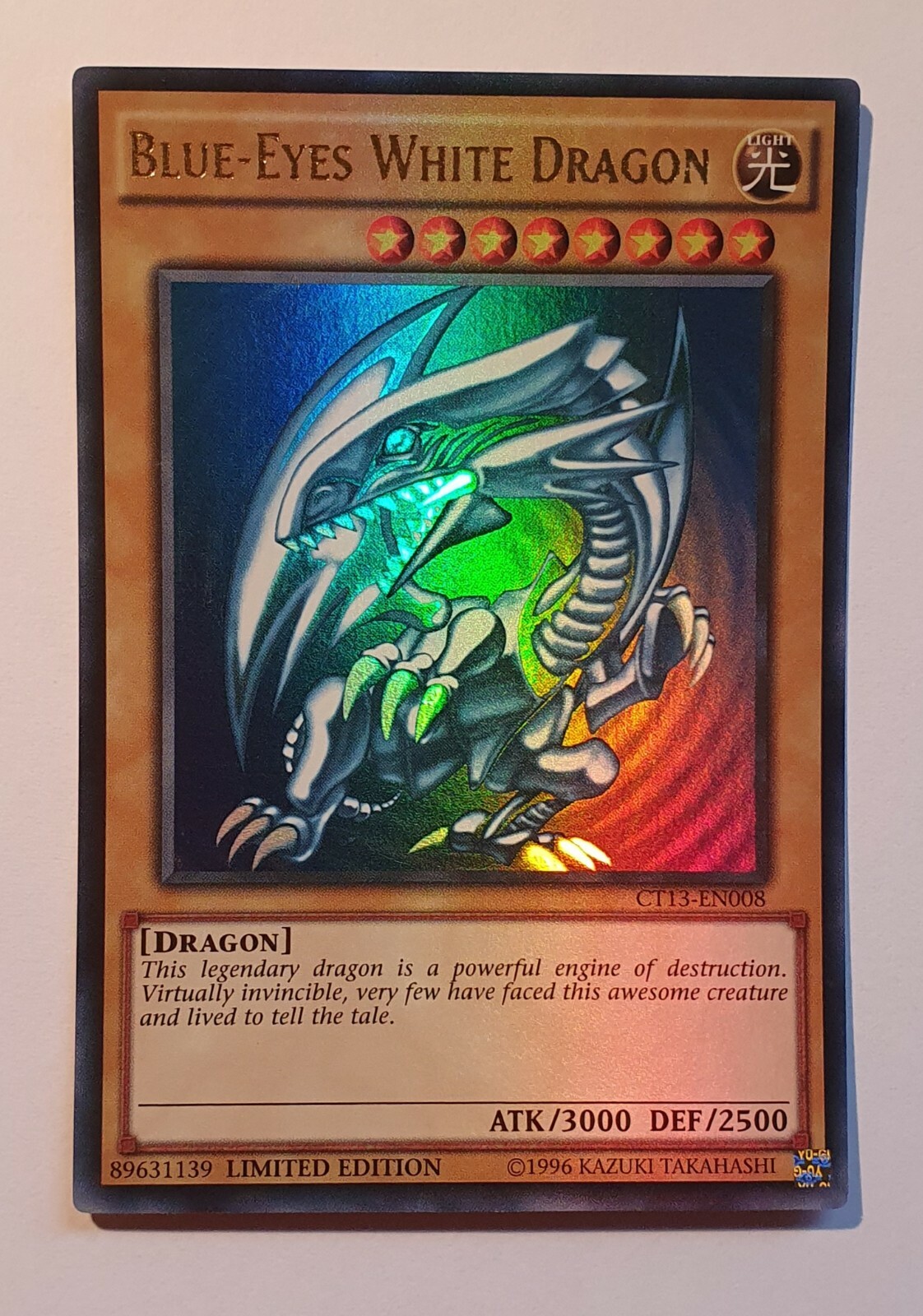 Blue-Eyes White Dragon - Ultra QCCP-JP001 Quarter Century