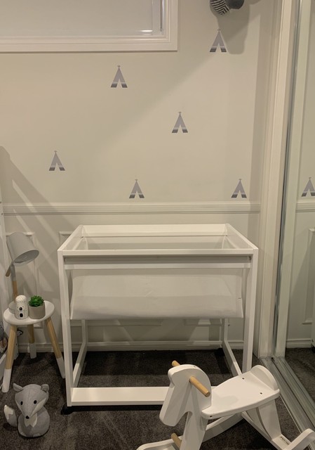 boori urbane bassinet white