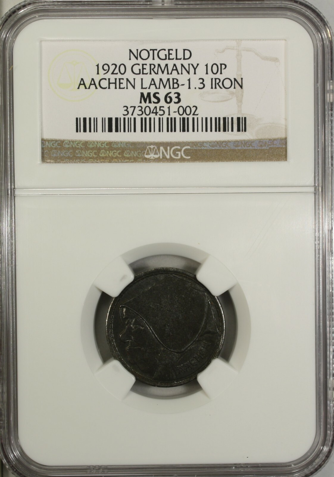 1円スタート 最低落札なし 売切り！【 NGC MS63 】1920年 ドイツ