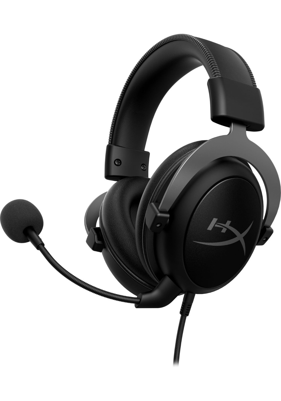 HyperX Cloud II Gaming Headset 7.1 Gun Metal 3.5mm Wired Mic Xbox PS4 PS5 - Picture 1 of 5