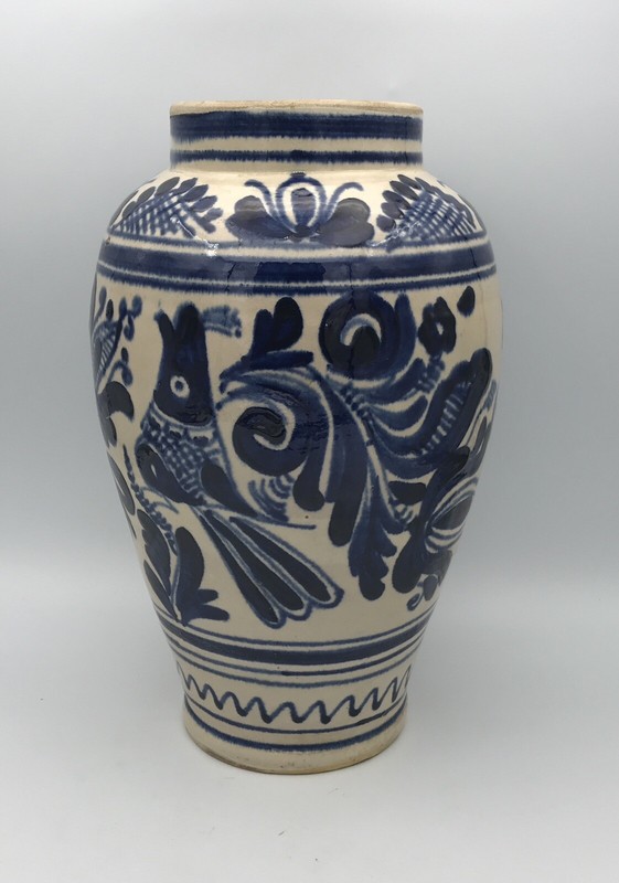 Vase Vintage Poterie Artisanale En Terre Cuite VernissÃ©E De Korond 