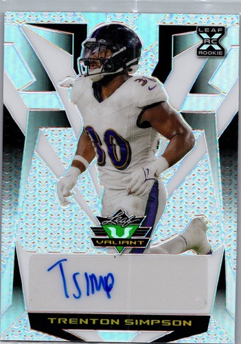 2023 Leaf Eclectic Trenton Simpson #VA-TS1