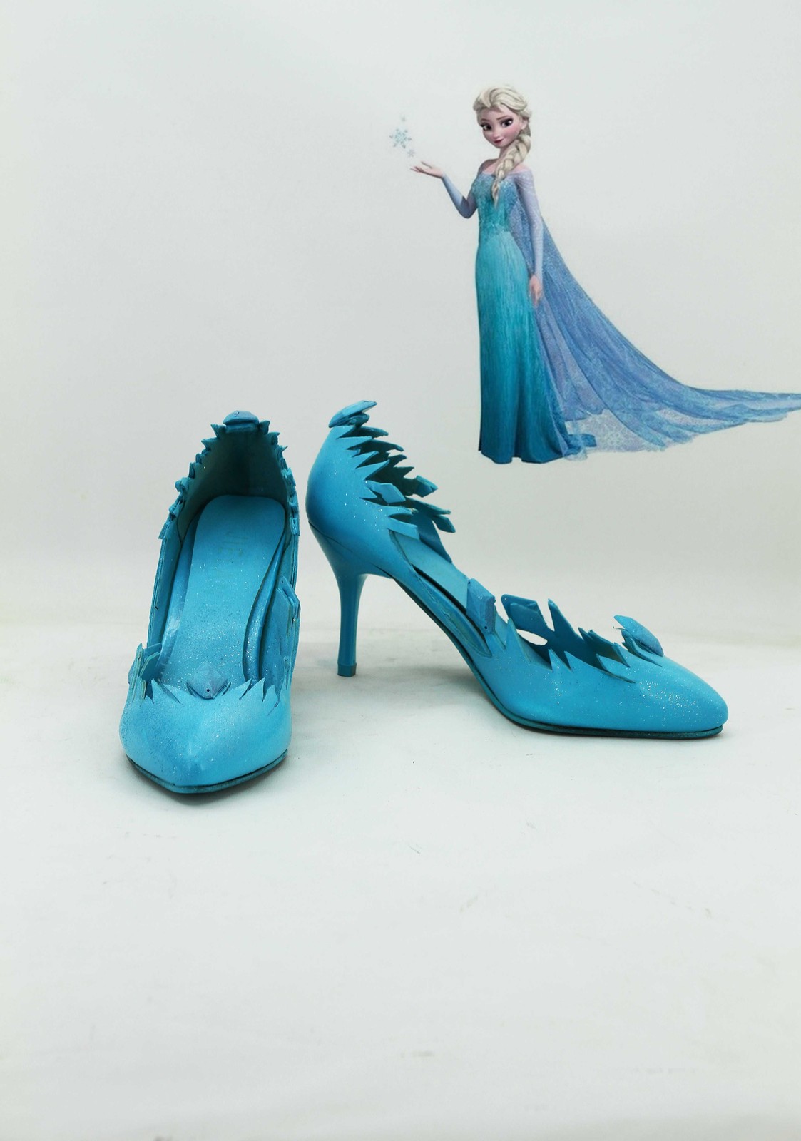 Frozen Elsa Cosplay Schuhe Kostüm zapato scarpa chaussure costume High