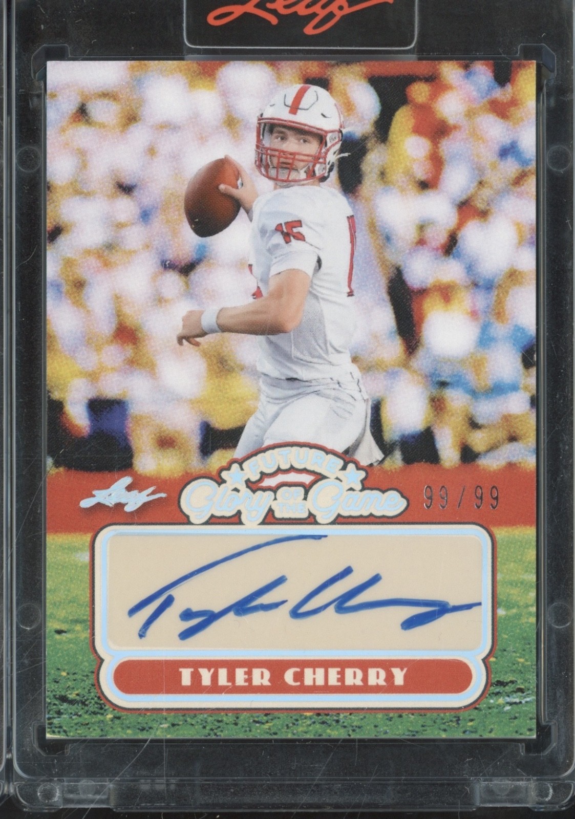 2025 Leaf Future Glory Of The Game Silver Tyler Cherry Auto RC Rookie 99/99