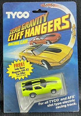 Tyco Zero Gravity Cliff Hanger HO Slot Car Corvette Item#7059 Sealed *Vintage*