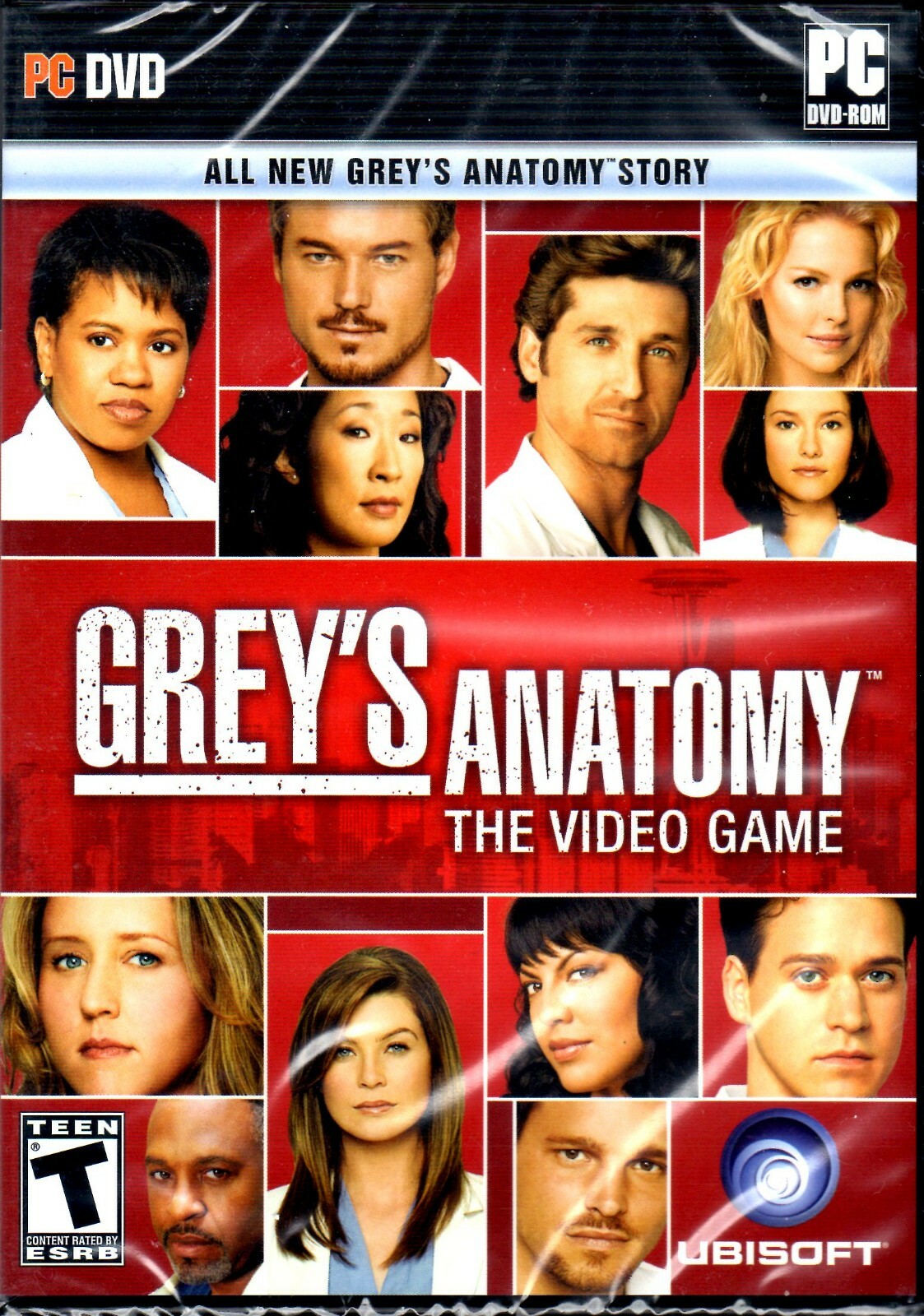 GREY'S ANATOMY The VIDEO GAME by Ubisoft 2009 PC Game DVD