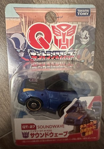 Authentic Takara Tomy Transformer G1 Choro-Q QT-27 SOUNDWAVE 30th
