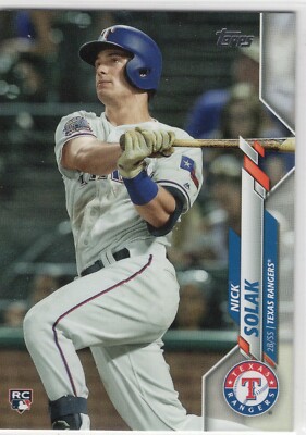 2020 Topps Texas Rangers Team Set Series 1 2 and Update