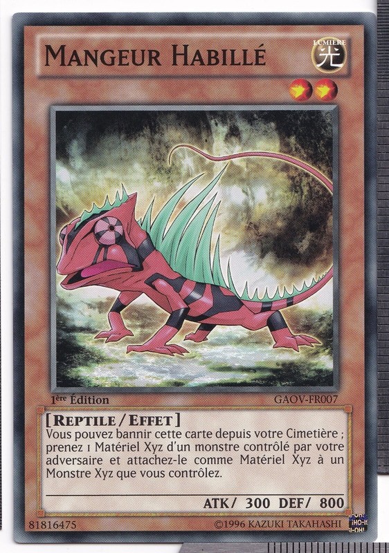 Mangeur HabillÃ© 1Ã¨Re ÃDition - Gaov-Fr007 - Carte Yu-Gi-Oh FranÃ§Aise