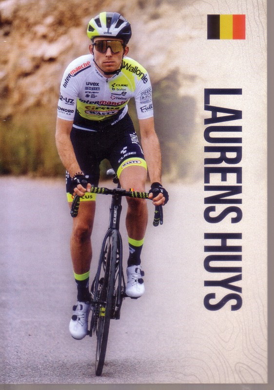 Laurens Huys *** Carte Postale *** Intermarche Circus Wanty - 2023