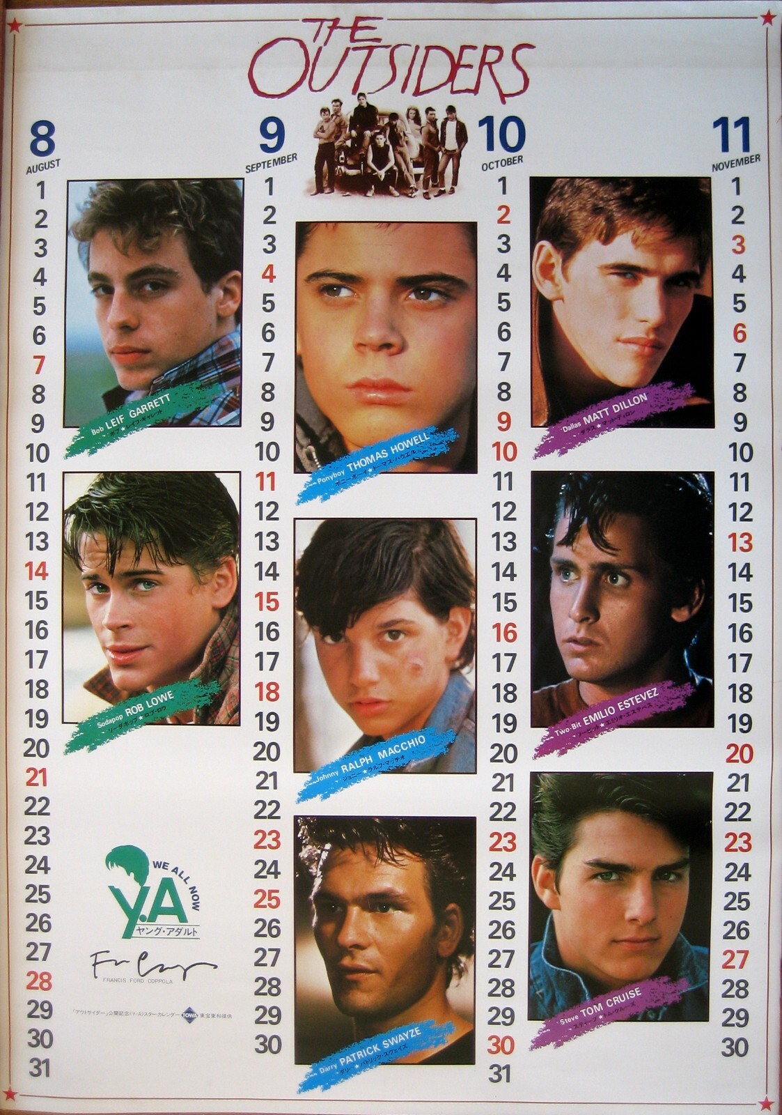 Bob Talbot 80s vintage poster 4種セット Bob Talbot 80s vintage poster 4種セット