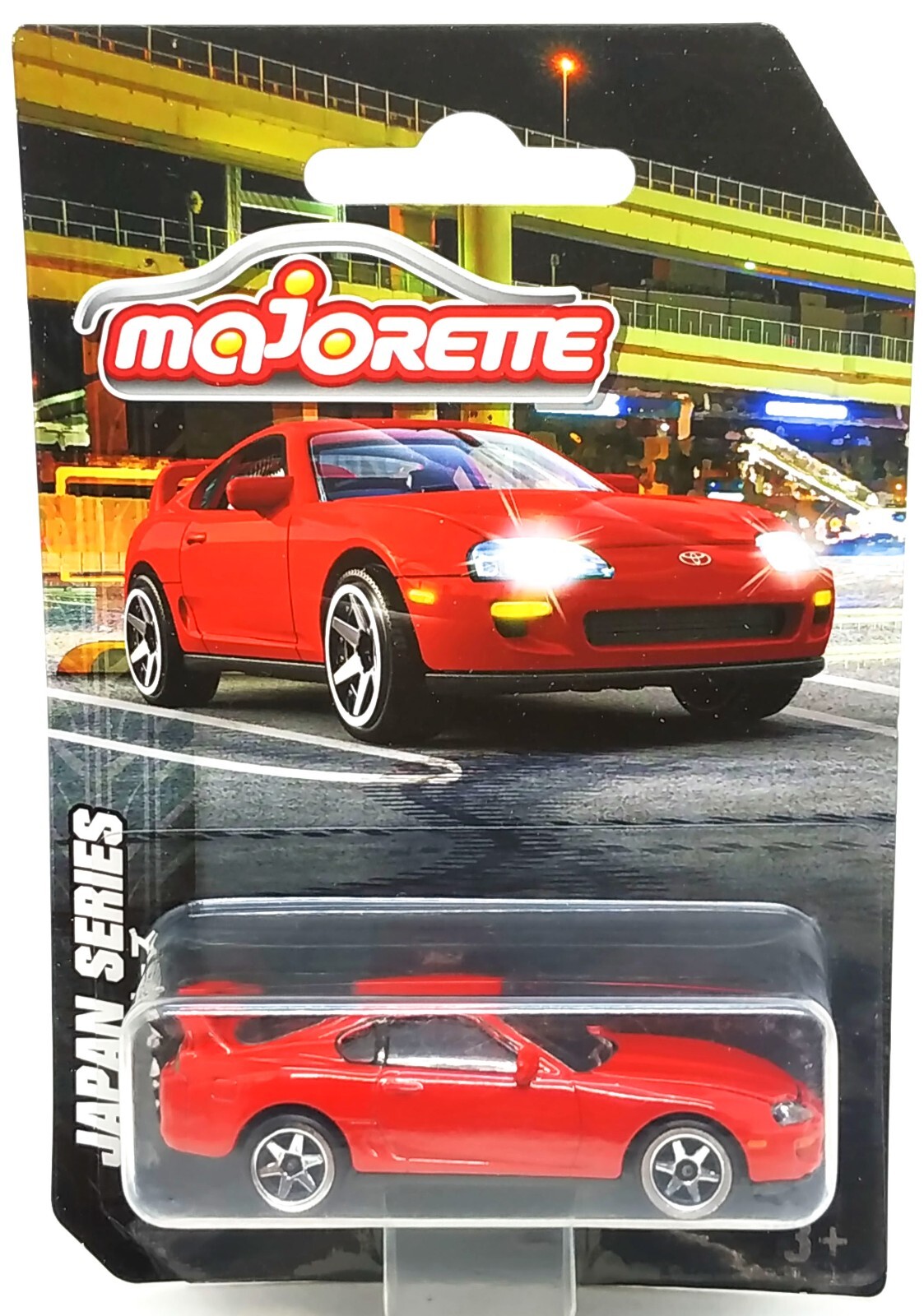 Majorette Toyota Supra JZA80 - Red - Japan Series 1:60 3