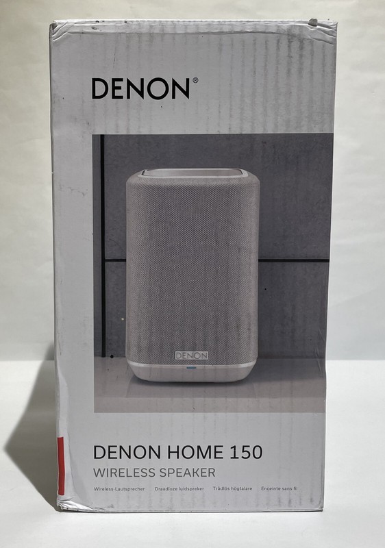 Denon Home 150 Powered Multi-Room Audio Speaker (white) - New