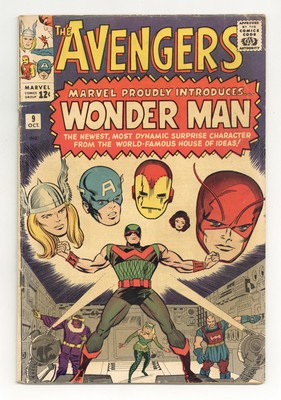 Avengers #9 GD/VG 3.0 1964 1st app. Wonder Man