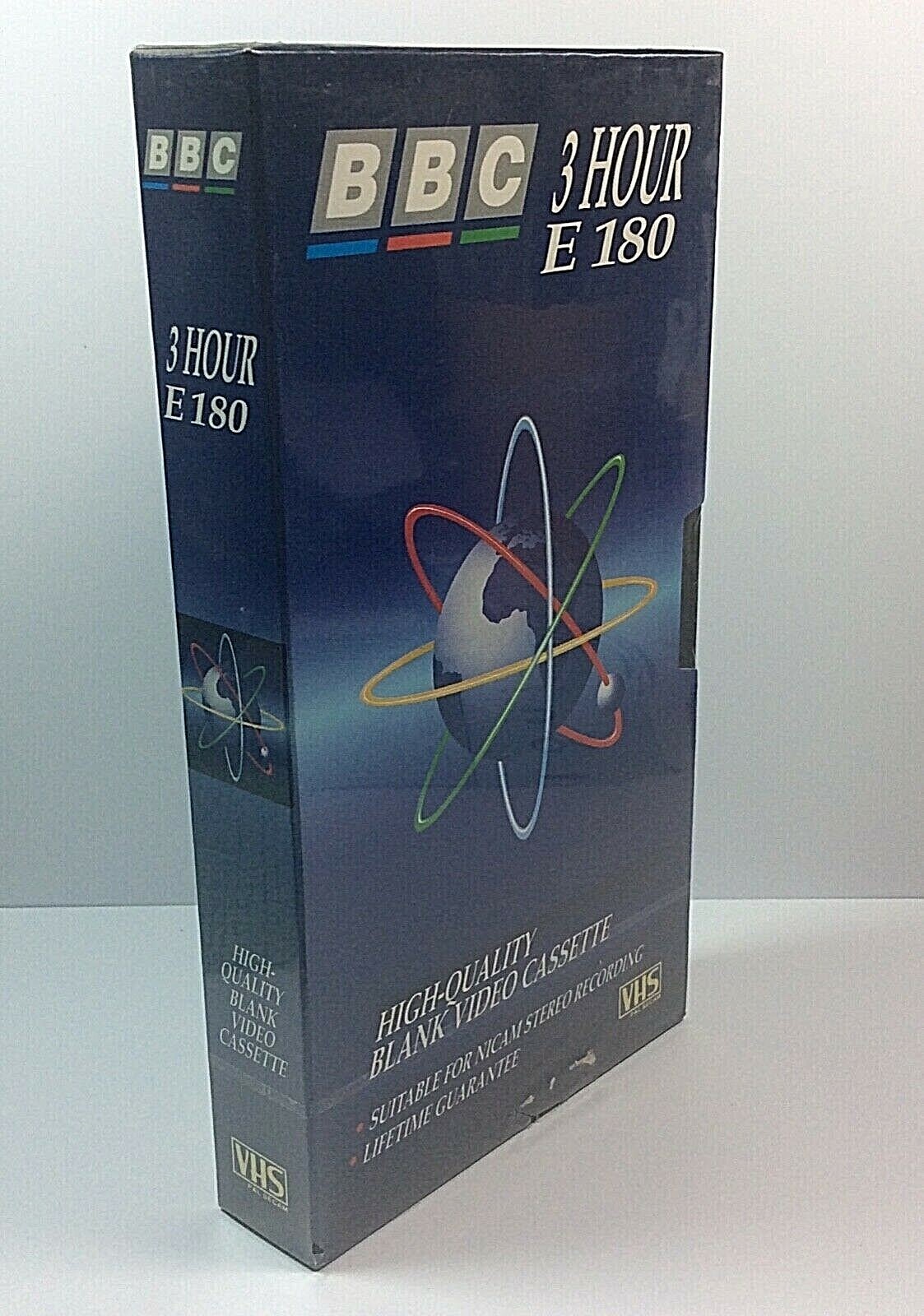 BBC 3 Hour E180 High Quality Blank Video Cassette/Tape VHS ...