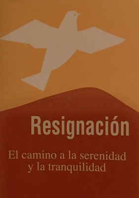 Acceptance Booklet (Resignacion) written  in Spanish