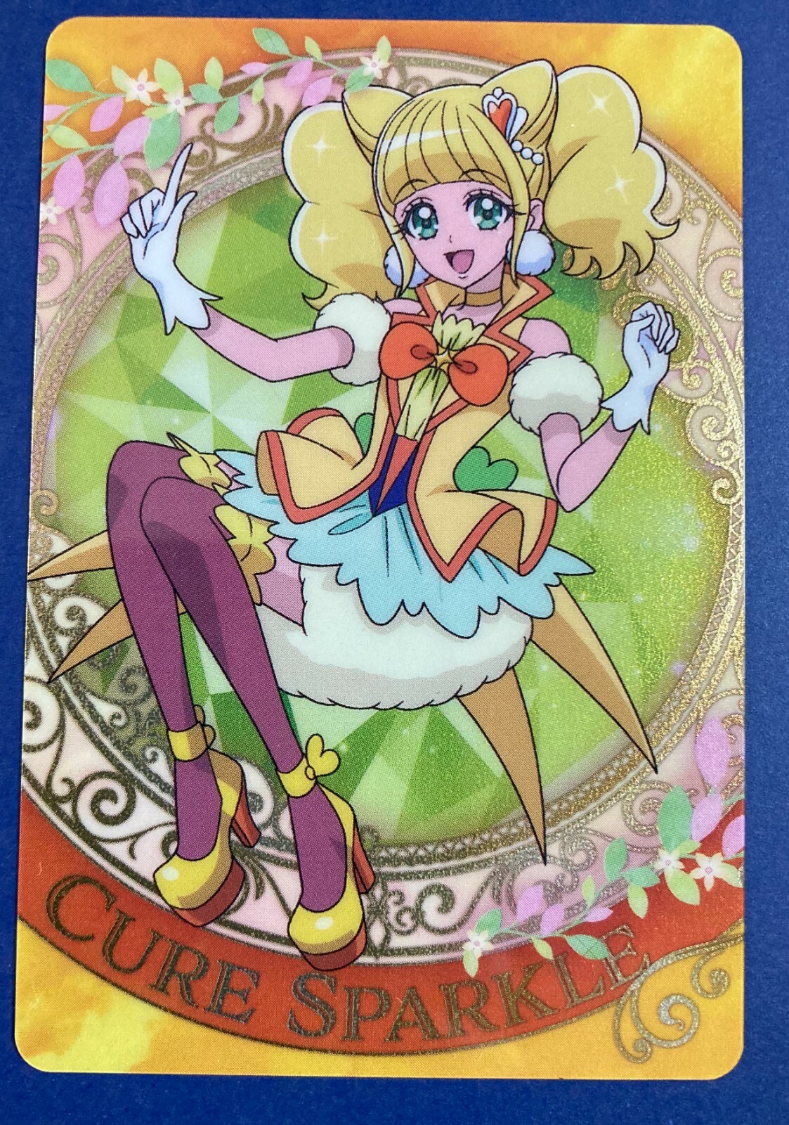 Precure cure sparkle P03 Gummy card Anime Japanese BANDAI Rare F/S