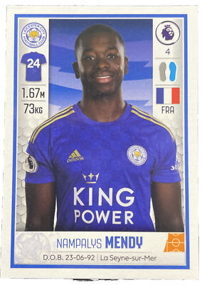 Panini Premier League 2020 - # 272 - NAMPALYS MENDY - Leicester City 