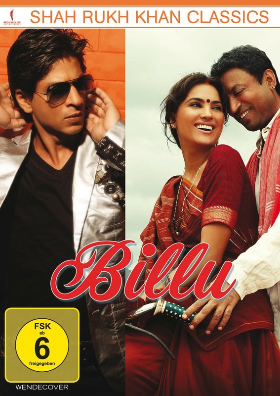 Billu -  Bollywood Film Dvd 2009 Shahrukh Khan Classics Mit Irrfan Khan