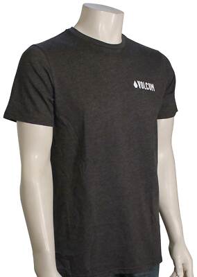 

Футболка Volcom с принтом — Хизер Черная — Новинка, Черный
