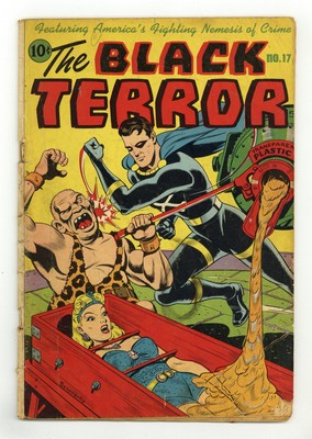 Black Terror #17 PR 0.5 1947