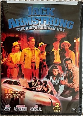 Jack Armstrong: All-American Boy (DVD, 2004, 2-Disc) 15 chapters.   ***NEW***
